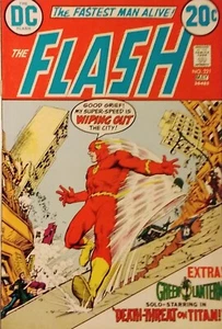 Flash comic-221 1973 Nick Cardy cover Beautiful copy! - Picture 1 of 1