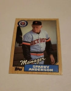 Topps Baseball Card Sparky Anderson - Foto 1 di 2