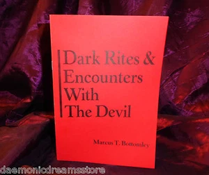 DARK RITES & ENCOUNTERS WITH THE DEVIL Finbarr Occult Grimoire Magic Magick * - Imagen 1 de 1