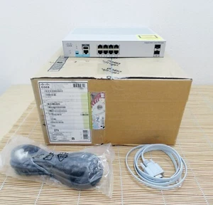 Neu Cisco WS-C2960L-SM-8TS 8 port 10/100/1000 Ethernet ports 2 x 1G SFP New Open - Picture 1 of 1