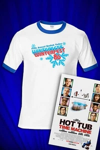 Winterfest 86 Spring Break RINGER Tee T-SHIRT FREE S&H USA Hot Tub Time Machine - Picture 1 of 6