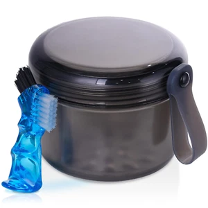 Denture Case, Leak Proof Denture Bath Cup for Travel, Denture Container Cups - Picture 1 of 12