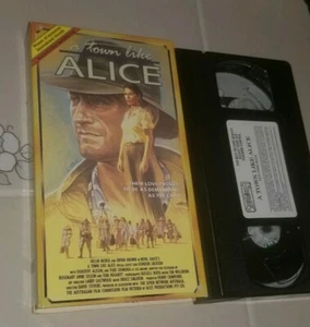 VHS Tape A Town Like Alice Drama War Great Condition Plays A+ - Picture 1 of 2
