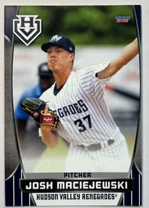 2021 Josh Maciejewski Minor league Rookie Card RC Hudson Valley Renegades
