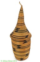 Tutsi Basket Rwanda Burundi 12 Inch African Art