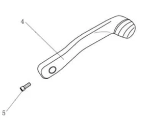 SFM / Sachs Starterwelle P402540500102630 Sachs Speedjet RS bis 2012SFM Speed... - Picture 1 of 1