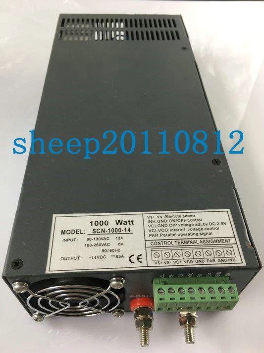 AC100-120V / 200-240V to 1500W 250VDC 6A Output Switching Power Supply with CE - Image 1 of 4