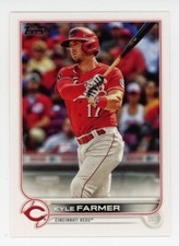 2022 Topps Series 2 #557 Kyle Farmer - Cincinnati Reds BASE BASEBALL CARD