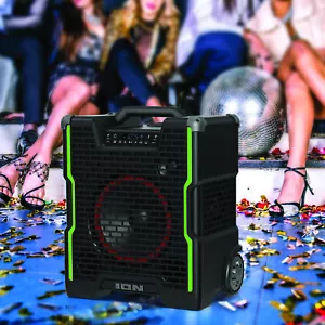 ION Audio BLOCK ROCKER ICON Hochleistungs Bluetooth Party Lautsprecher - DJ Soundsystem - Bild 1 von 22