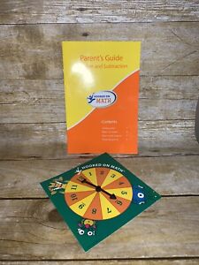 Hooked on Math Addition Subtraction Replacement Spinner & Parent’s Guide Booklet