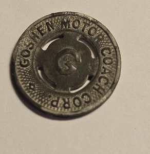 Goshen, Indiana Bus / Transit Token (W-7) - Bild 1 von 2
