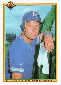 1990 Bowman George Brett Kansas City Royals #382