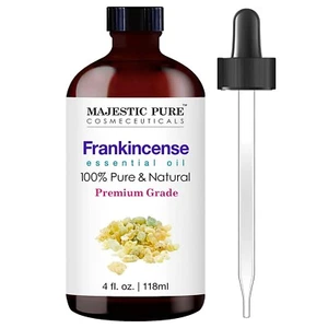 MAJESTIC PURE Frankincense Essential Oil Premium Grade, Pure and Natural 4 fl oz - Picture 1 of 7