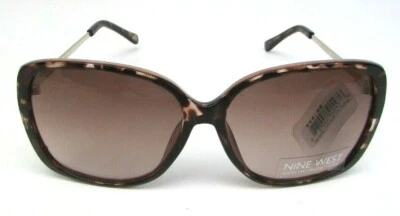 Nine West Woman's Tortoise Sunglasses See Description 33202RNJ201 MID 100% UV  - Image 1 of 4
