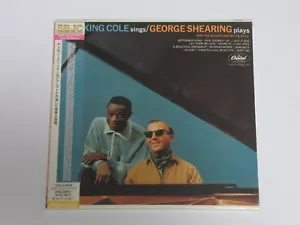 NAT KING COLE SINGS / GEORGE SHEARING PLAYS JAPAN CD PAPERSLEEVE PROMO SEALED - Foto 1 di 5