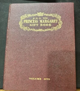 Post WW2 HRH The Princess Margaret Gift Book Volume 1 Reference Book - Picture 1 of 10