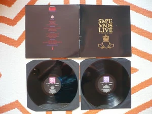 Simple Minds Live In The City Of Light Vinyl UK 1987 Virgin 1st Press Double LP - Picture 1 of 18