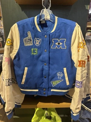 Disney Parks x HER Universe Monsters University Adult Varsity Jacket NWT - Image 1 of 4