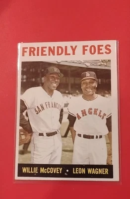 1964 年 Topps - Willie McCovey、Leon Wagner #41 — 第 1/2 张图片