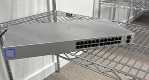 Ubiquiti Networks UniFi Switch 24 24-Ports (US-24) Gen 1 FULLY TESTED WORKING - Picture 1 of 5