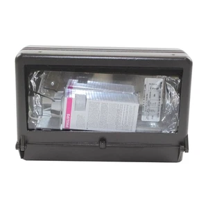 EXCELINE 613150PMAL-8 ARCHITECTURAL WALLPACK 150W METAL HALIDE 120/277V BRONZE L - Picture 1 of 4