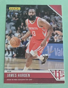 2018-19 Panini Instant Basketball JAMES HARDEN Season Tipoff #/330 Rockets #6 - Picture 1 of 2