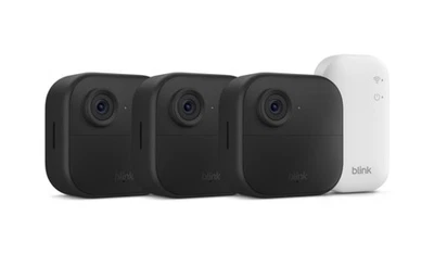 Blink Outdoor 4, (4th Gen 2025) Wireless 3 Camera Security System + Sync Module - Image 1 of 4
