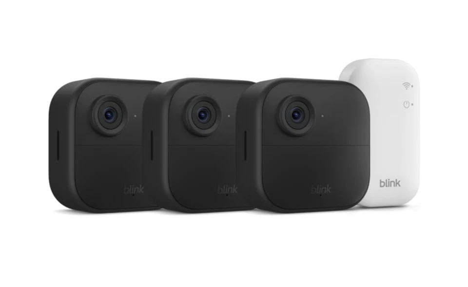 Blink Outdoor 4, (4th Gen 2025) Wireless 3 Camera Security System + Sync Module - Image 1 of 4