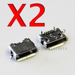 2X BlackBerry Playbook RDJ21WW Dock Connector Micro USB Charger Charging Port