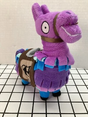 Fortnite Loot Llama 8" Russ Plush Figure 2018 Epic Games Pink Stuffed Soft Toy - Image 1 of 4