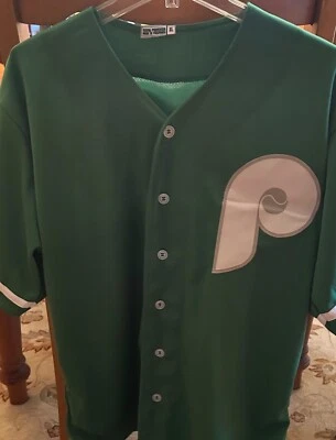 Camiseta de los Filis del día de San Patricio firmada por el tipo! Foto 1 de 4