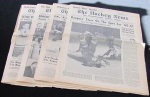 4 Ausgaben THE HOCKEY NEWS APRIL 1960 - Bild 1 von 9