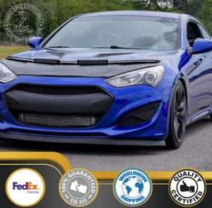 Car Bonnet Hood Bra For Hyundai Genesis COUPE 2013 2014 2015 2016 13 14 15 16 - Picture 1 of 19
