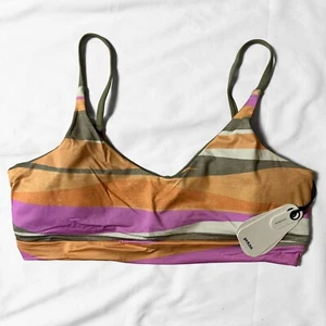 Prana Willow Falls Wendetop Bikini Damen Gr. L Wellen Strand Bademode NEU - Bild 1 von 9