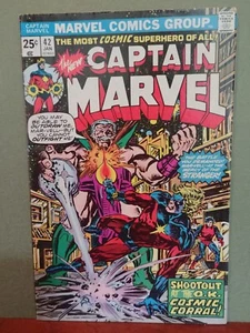 Marvel Comics: CAPTAIN MARVEL #42 ( 1976) Rick Jones/Stranger 5.5 - Picture 1 of 7