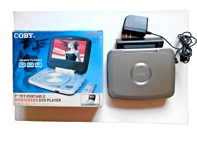 Coby 7" TFT Portable Widescreen DVD Player No. TF-DVD7005 - Image 1 of 4