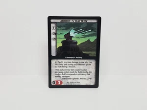 1996 WOC: BATTLETECH CCG: Arrow IV Battery (U) - Uncommon, New, Un-Played - Picture 1 of 2