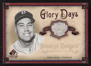 2005 SP Legendary Cuts #GD-SN Duke Snider - Picture 1 of 2