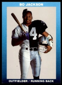 50/50 Bo Jackson Oakland Raiders NFL Football / Kansas City Royals MLB RARE ! - Photo 1 sur 3