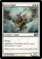 WOTC MtG M11 Serra Angel (U) (x4) NM