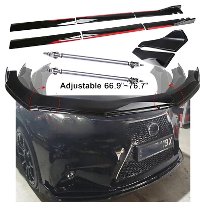 Front Bumper Spoiler Splitter Side Skirt Rear Lip Strut Rod For Lexus RX350 RX - Изображение 1 из 4