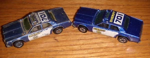 2 Vintage Hot Wheels '1977 SHERIFF # 701 BLUE - Picture 1 of 1