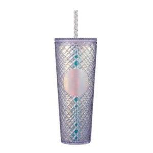 Starbucks Korea 22 Holiday Jeweled Hologram Coldcup 710ml 2022 Christmas Ph1 - Picture 1 of 3
