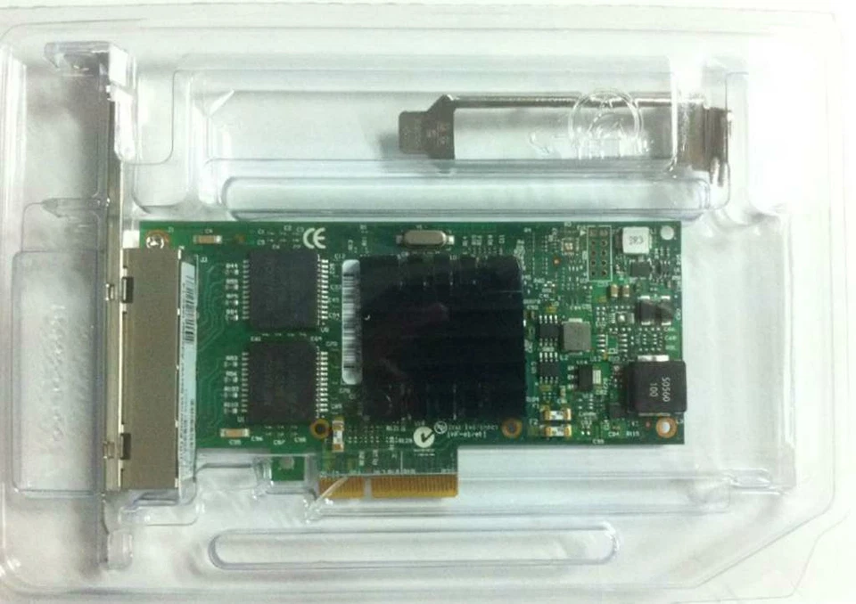 OEM I350T4BLK Ethernet Server Adapter Gigabit Adaptor - Image 1 of 1