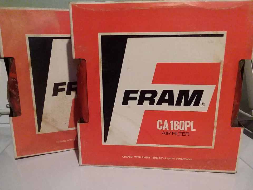 2 filtros de aire FRAM CA160PL DODGE Challenger Charger Cordoba Jeep AMC 1960-70 10" Foto 1 de 4