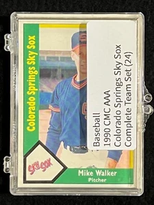 1990 CMC Colorado Springs Sky Sox AAA Team Set (24) Medina - Bild 1 von 3