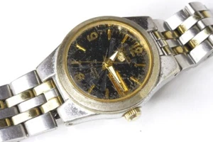Seiko 4206-06A0 transparent lady automatic watch runs/stops, for repairs -21222 - Imagen 1 de 7