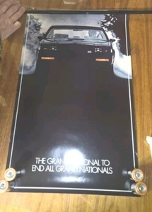 BUICK GNX Dealership Poster. NEW Grand National Turbo-T T-Type VINTAGE - Picture 1 of 6