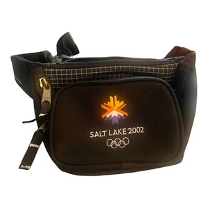 New 2002 Salt Lake Winter Olympics 3-Pocket Adjustable Fanny Pack Waist Pack - Picture 1 of 4