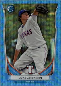 2014 Bowman Chrome Prospects Blue Wave Refractors Baseball Card Pick